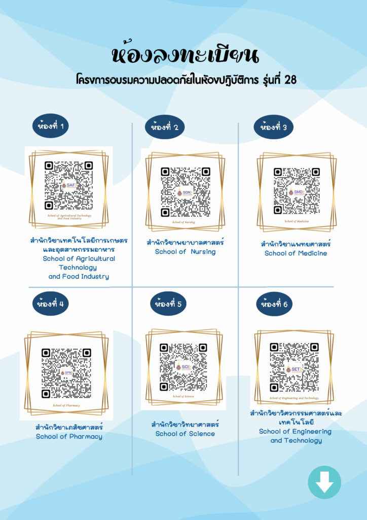 ลงทะเบียนอบรมความปลอดภัยในห้องปฏิบัติการประจำปี 2568-1