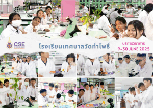 ศูนย์เครื่องมือวิทยาศาสตร์และเทคโนโลยี มหาวิทยาลัยวลัยลักษณ์ จัดกิจกรรมฝึกทักษะกระบวนการทางวิทยาศาสตร์และเทคโนโลยี ให้กับนักเรียนจากโรงเรียนเทศบาลวัดท่าโพธิ์ จังหวัดนครศรีธรรมราช