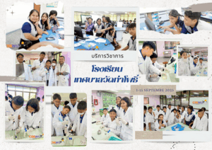 ศูนย์เครื่องมือวิทยาศาสตร์และเทคโนโลยี มหาวิทยาลัยวลัยลักษณ์ จัดกิจกรรมฝึกทักษะกระบวนการทางวิทยาศาสตร์และเทคโนโลยี ให้กับนักเรียนจากโรงเรียนเทศบาลวัดท่าโพธิ์ จังหวัดนครศรีธรรมราช ในระหว่างวันที่ 1 - 15 กันยายน 2568